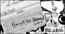 Mike Luckavich at the Atlata Constitution-Journal